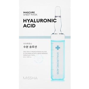 Missha - Mascure Hydra Solution - Gezichtsmasker - Hydratatie - Hyaluronzuur