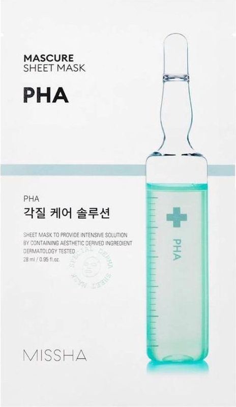 Missha Mascure Peeling Solution Sheet Mask Pha Masker 28 ml