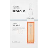 MISSHA - Voedend Gezichtsmasker - Propolis - Hydraterend - 1 Stuk