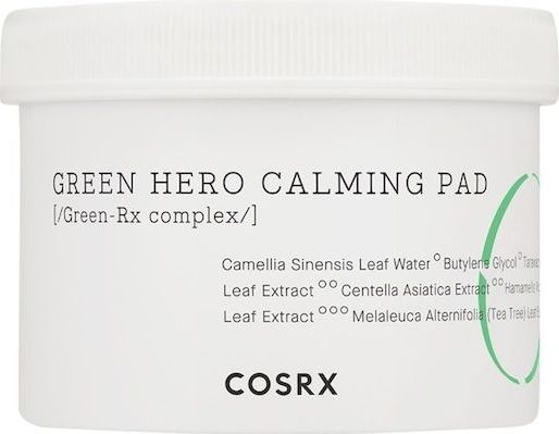 Cosrx - Green Hero Calming Pads - Gezichtspads - Groene Thee - Toverhazelaar