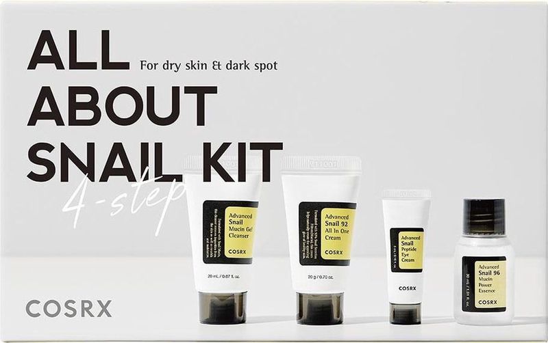 COSRX - All About Snail Kit - Korean Skincare - 4 Delig