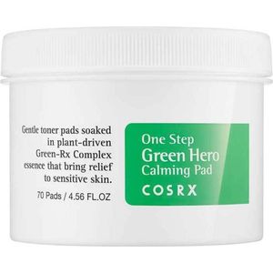 COSRX - One Step Green Hero Calming Cleaning Pad - 70pcs