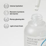 COSRX - Hydrium Triple Hyaluronic Moisture Ampoule - Serum - 40ml - Hydraterend