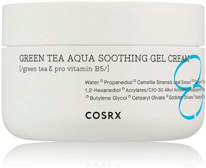 COSRX - Hydrium Green Tea Aqua Soothing Gel Cream - 40ml - Gezichtscrème - Groene Thee-extract
