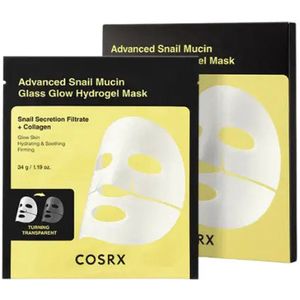 Gezichtsmasker - Hydrogel - Transparant - 25% Slakkenafscheiding