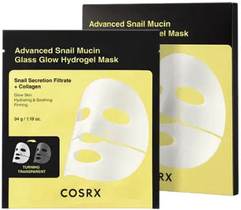 Gezichtsmasker - Hydrogel - Transparant - 25% Slakkenafscheiding