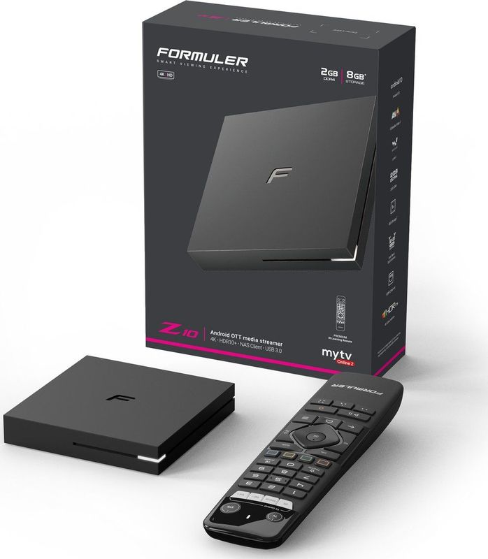 Formuler Z10 - Android Set Top Box - Dual-Band WiFi - 2GB RAM - Met My TV Online 2