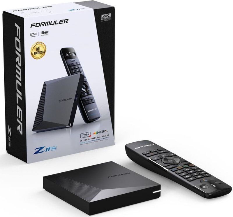 Formuler Z11 Pro BT Edition - Android 4K Set Top Box - Bluetooth