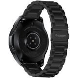 Spigen 600WB24980, Band, Smartwatch, Schwarz, Samsung, Galaxy Watch, Edelstahl