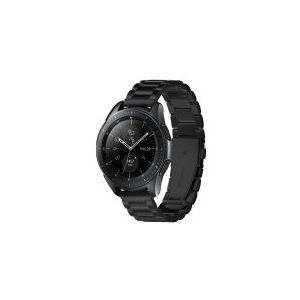 Spigen Modern Fit Universeel Smartwatch 20MM Bandje RVS Zwart