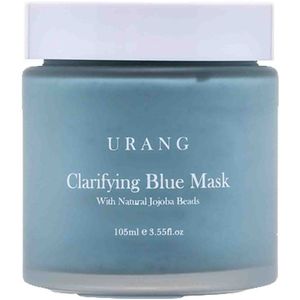 URANG Clarifying Mask, dieptereiniging en verzorging voor de gevoelige huid, EEG-gecertificeerd beauty-gezichtsmasker, zonder microplastic, Koreaanse premium natuurlijke cosmetica, K-beauty, 105 ml