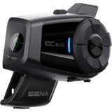 Sena - 10C EVO - Intercom Met Camera - Zwart - 4K Video-opname