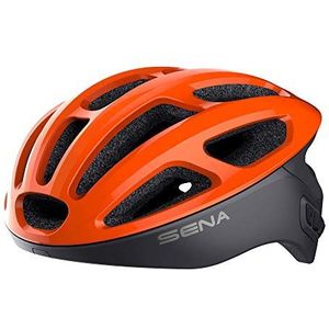 Sena R1 - Smart Cycling Helm - Electric Tangarine