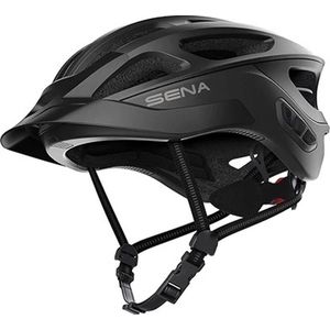 Sena R1 EVO Smart Cycling Helm Mat Zwart Maat L