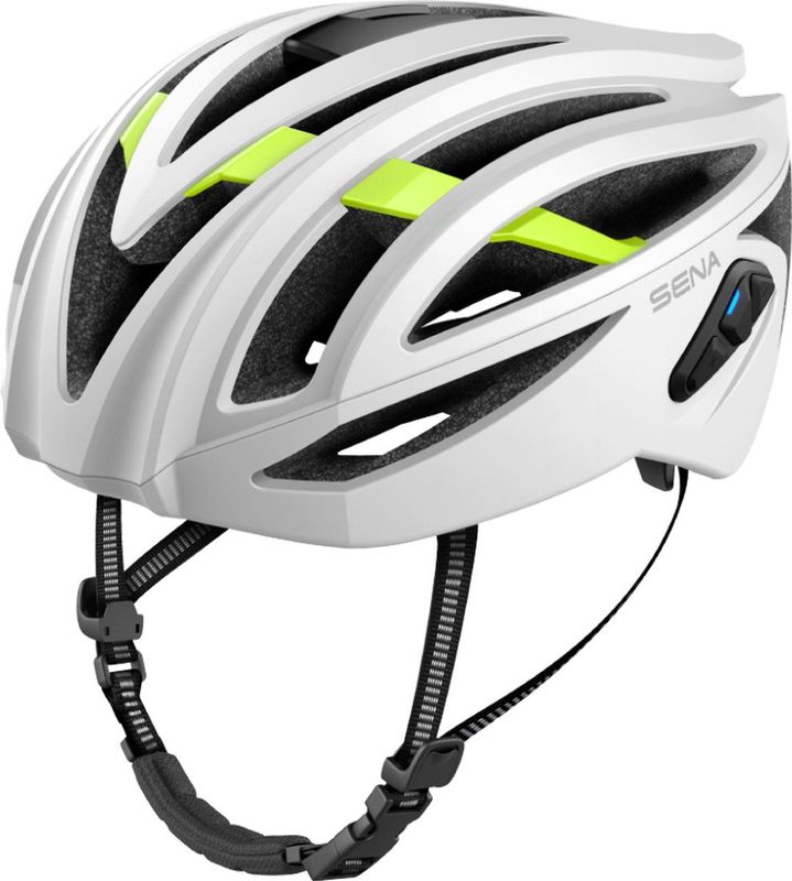 Sena - R2 EVO - Smart Cycling Helm - Mat Wit - Communicatietechniek