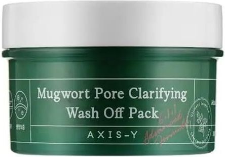 Axis-Y Mugwort Pore Clarifying Wash Off Pack - Gezichtsmasker - Groen - Bentoniet