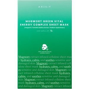 AXIS-Y Mugwort Green Vital Energy Complex Sheet Mask 27 ml