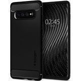 Spigen Rugged Armor Hoesje Samsung Galaxy S10 Zwart