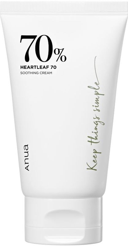 Anua - Heartleaf 70% Kalmerende Crème - 100 ml
