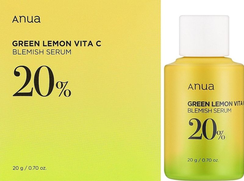 Anua - Green Lemon Vita C Blemish Serum - 20ml - Verhelderend Serum