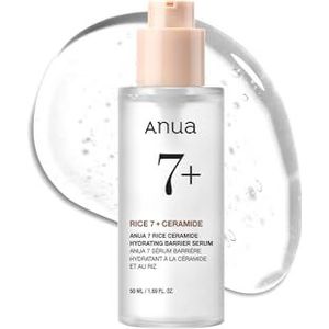 Anua 7 Rice Ceramide Hydrating Barrier Serum - 50 ml - Rijstwater - Hyaluronzuur