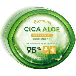 Missha Premium Cica Aloe Hydraterende en kalmerende gel met Aloe Vera 300 ml