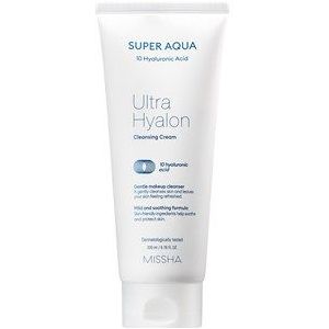 Missha Super Aqua 10 Hyaluronic Acid Hydraterende Reinigingscrème 200 ml