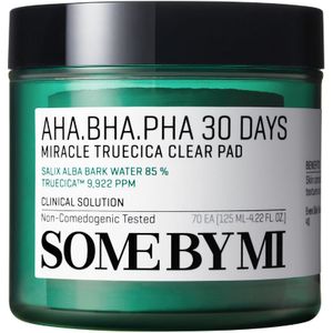 Some by Mi - AHA BHA PHA Miracle Truecica Clear Pad - 70 Stuks