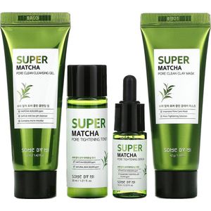 Some By Mi Super Matcha Pore Care Starter Kit 10 ml + 30 ml + 42 ml + 42 g