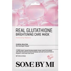 Some by Mi - Real Glutathione Brightening Care Mask - Verhelderend Masker - Biologisch Afbreekbaar