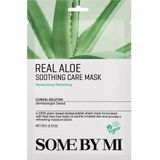Some by Mi - Real Aloe Soothing Care Mask - Gezichtsmasker - Aloë - 25ml