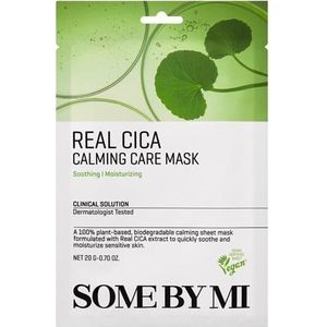 Some By Mi - Real Care Mask - Cica Calming Care Mask - 20 ml - Veganistisch