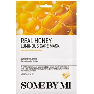 Some by Mi - Real Honey Luminous Care Mask - Gezichtsmasker - 20 g - Vegan