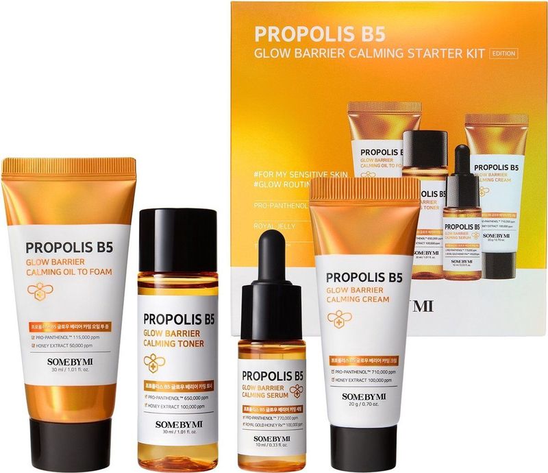 Some by Mi - Propolis B5 Glow Barrier - Kalmerende Set - Propolis - 30 ml, 20 g