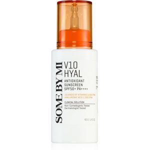 Some By Mi V10 Hyal Antioxidant Sunscreen Intensief Kalmerende en Beschermende Crème SPF 50+ 40 ml