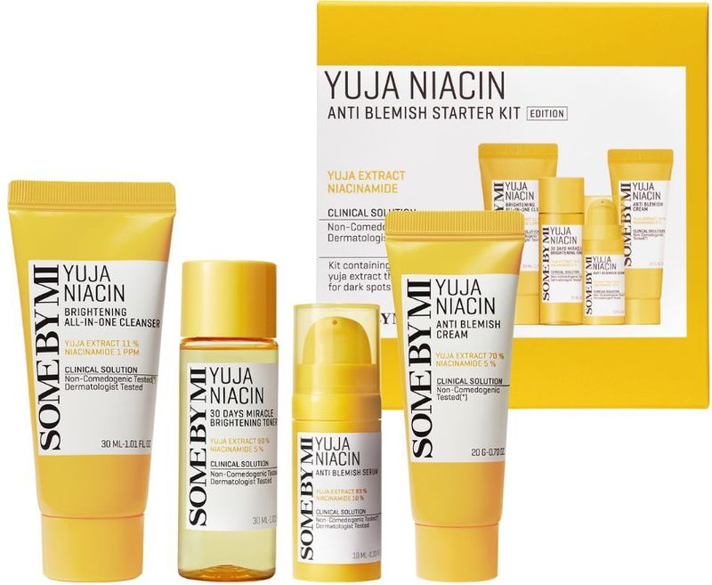 Some by Mi - Yuja Niacin Anti Blemish - Starter Kit - Cosmetica - Miniatuurvorm