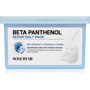 Some By Mi - Beta Panthenol Repair Daily Mask - Kalmerend Sheet Mask - Grote Verpakking - 30 st