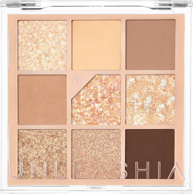 Unleashia - Glitterpedia Eye Palette - Oogschaduw - Tint No.2 All of Brown - 6.2 g