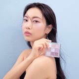 UNLEASHIA - Glitterpedia - Oogschaduwpalet - 9 Kleuren - Veganistische Make-up - nr. 4 All of Lavender Fog