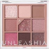 Unleashia - Glitterpedia Eye Palette - Oogschaduw - Tint No.5 All of Dusty Rose - 6.2 g