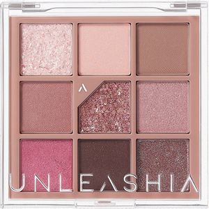 Unleashia - Glitterpedia Eye Palette - Oogschaduw - Tint No.5 All of Dusty Rose - 6.2 g