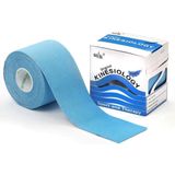Nasara - Kinesiologie Tape - Blauw - 5 Meter x 5 cm