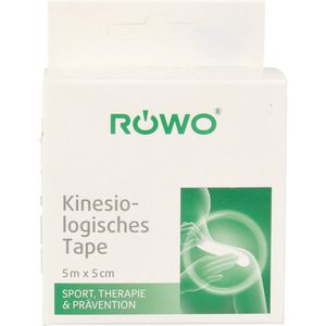 Rowo - Kinesiotape - Blauw - 5 cm x 5 m - Elastische Tape