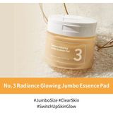 Numbuzin - No.3 Radiance Glowing Jumbo Essence Pad - 70 Stuks