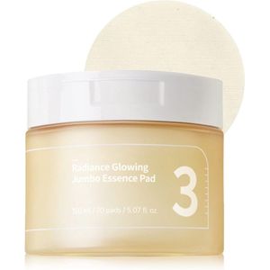 Numbuzin - No.3 Radiance Glowing Jumbo Essence Pad - 70 Stuks