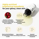 Numbuzin - No. 5 - Gezichtsserum - 30 ml - Glutathione - Voor Huid met Hyperpigmentatie