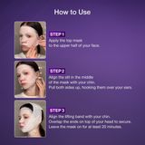 numbuzin - NAD+ BIO Lifting-sil Full Face Mask - 4 Stuks - Inclusief Lifting Band