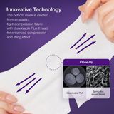 numbuzin - NAD+ BIO Lifting-sil Full Face Mask - 4 Stuks - Inclusief Lifting Band