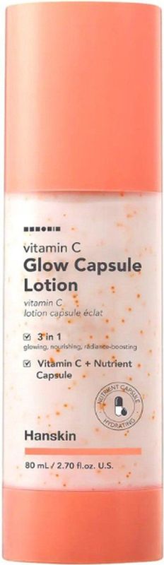 Hanskin - Vitamin C Glow Capsule Lotion - Gezichtsverzorging - Hydratatie - 100ml