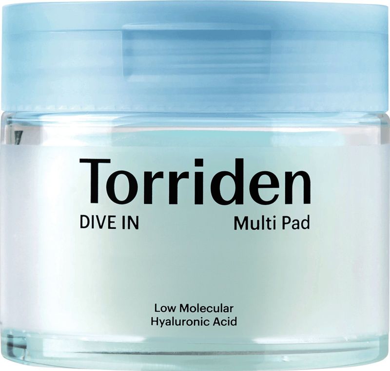 Torriden Dive In Low Molecular Hyaluronic Acid Multi Pads 80 stuks